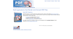 Desktop Screenshot of pdf-internals.com